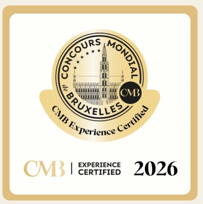 Concours Mondial de Bruxelles · CMB Experience Certified 2026